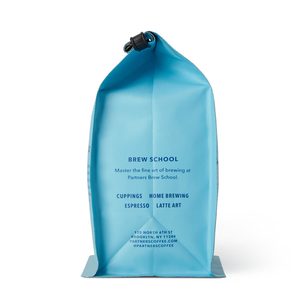 Bag of specialty roast coffee from Colombia, Nariño with notes of Rich Flavors
