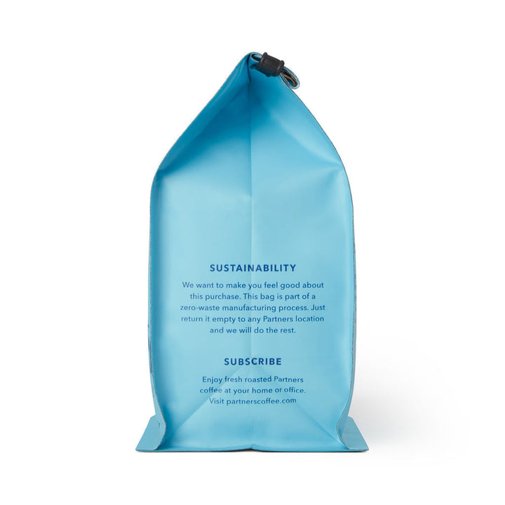Bag of specialty roast coffee from Colombia, Nariño with notes of Rich Flavors