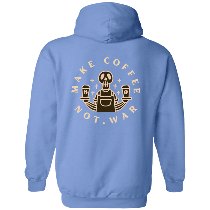 ID#B2M ** MAKE COFFEE HOODED FULL ZIP