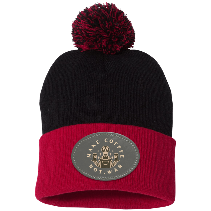 ID#B4 ** MAKE COFFEE KNIT CAP