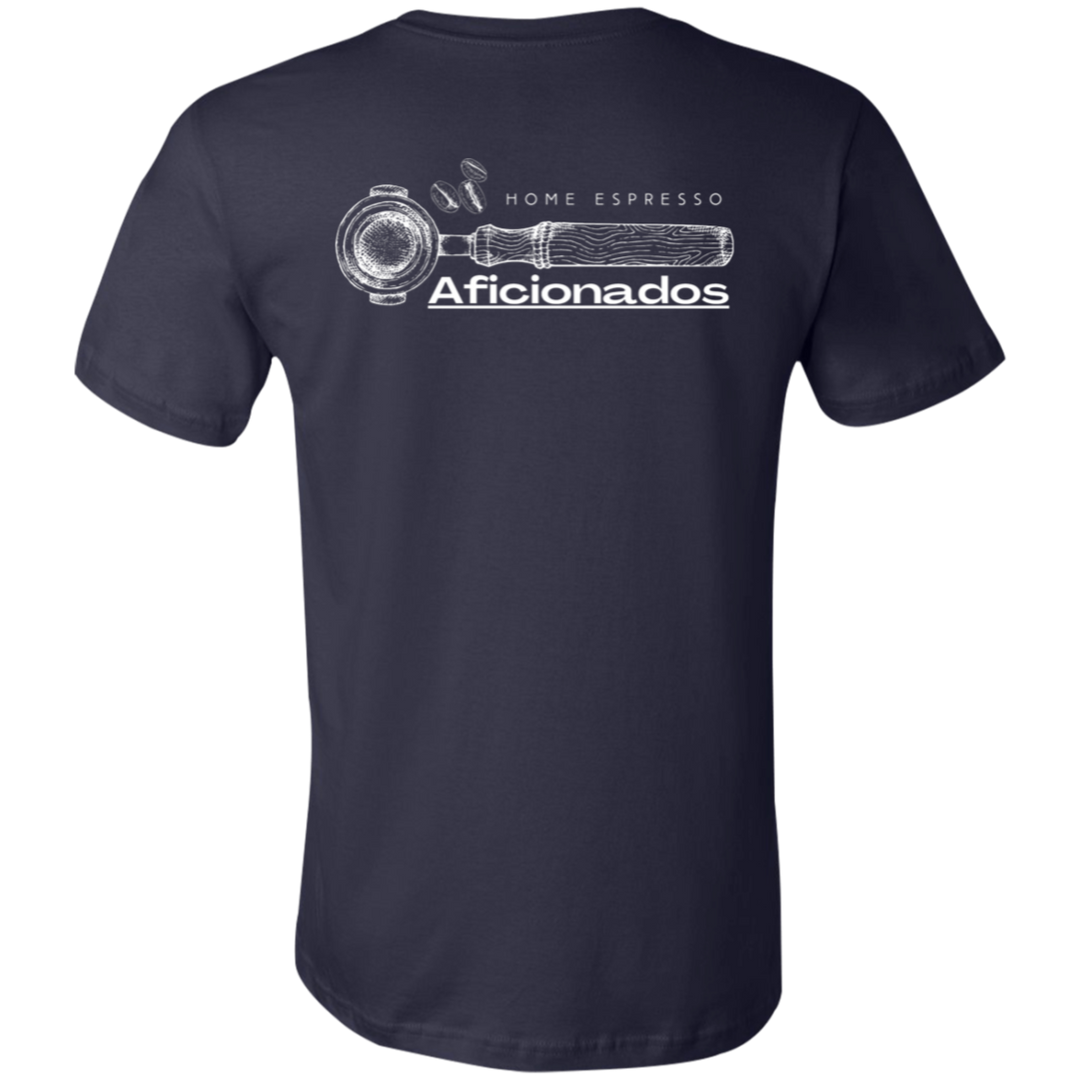 ID#a1m ** HOME ESPRESSO AFICIANADO T-SHIRT