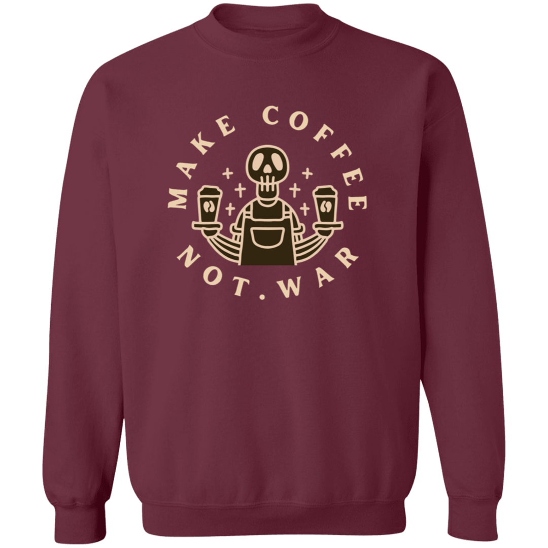 ID#B3M ** MAKE COFFEE SWEATSHIRT