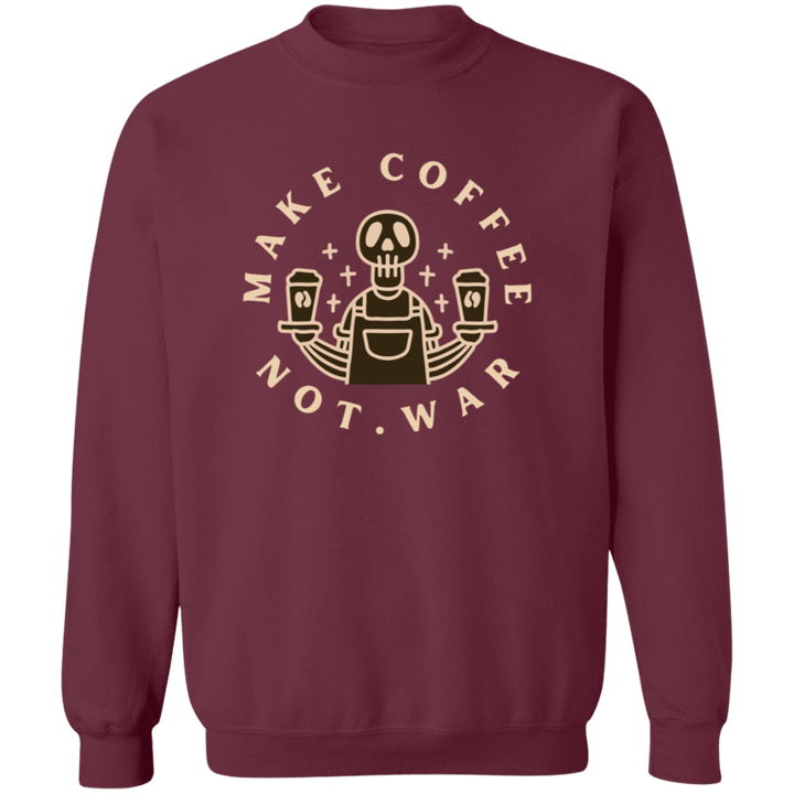 ID#B3M ** MAKE COFFEE SWEATSHIRT