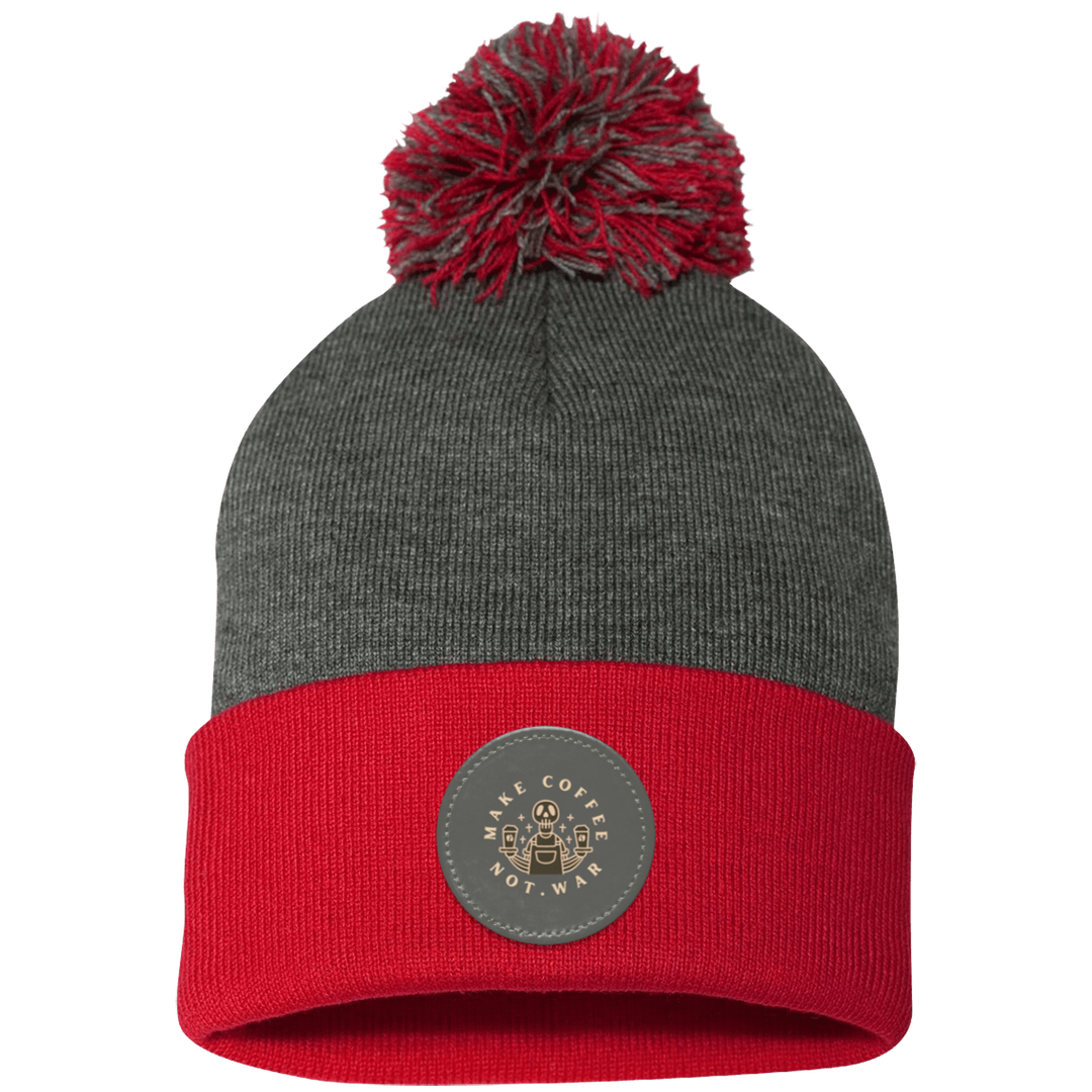 ID#B4 ** MAKE COFFEE KNIT CAP