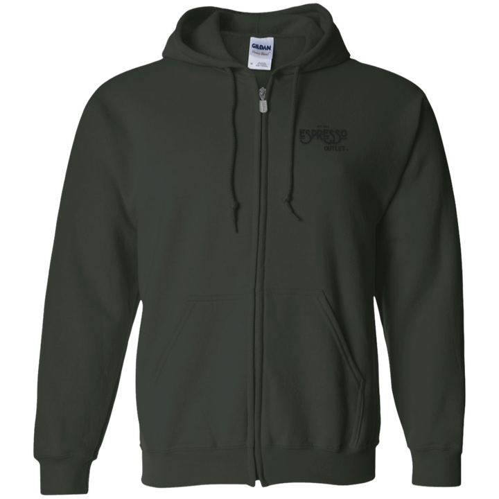 Espresso Outlet and Turin Gallatin - G186 Gildan Zip Up Hooded Sweatshirt