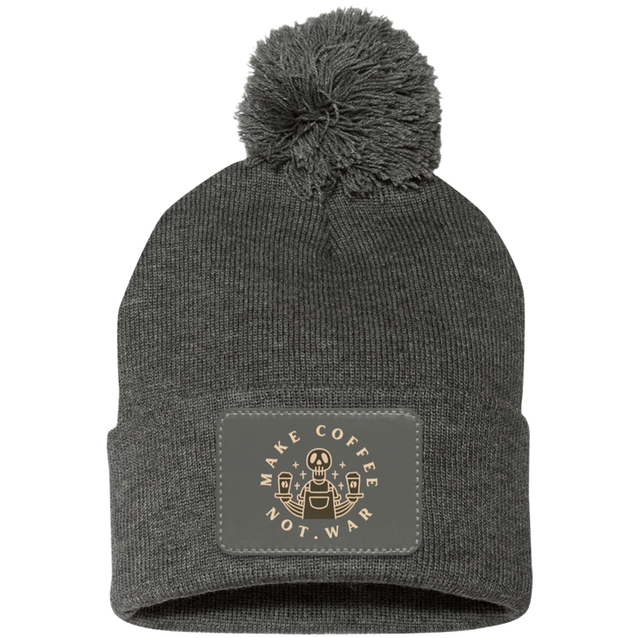 ID#B4 ** MAKE COFFEE KNIT CAP