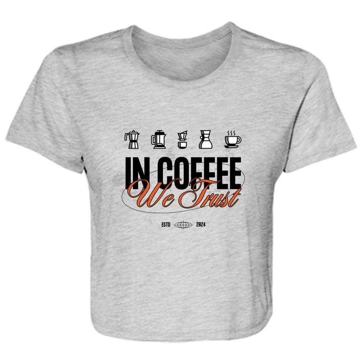 ID#E1W ** TRUST WOMENS CROPPED T-SHIRT