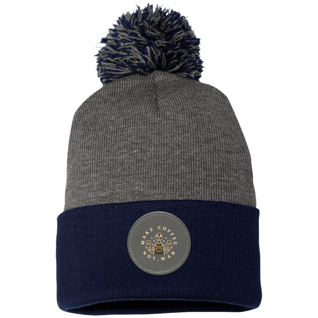 ID#B4 ** MAKE COFFEE KNIT CAP