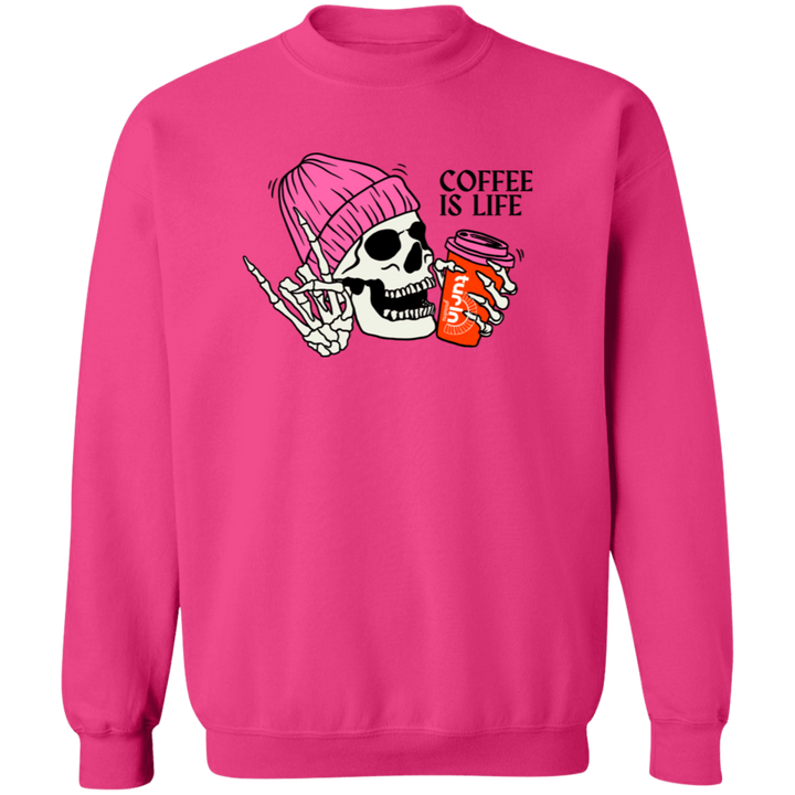 ID#M3M ** LIFE CREWNECK