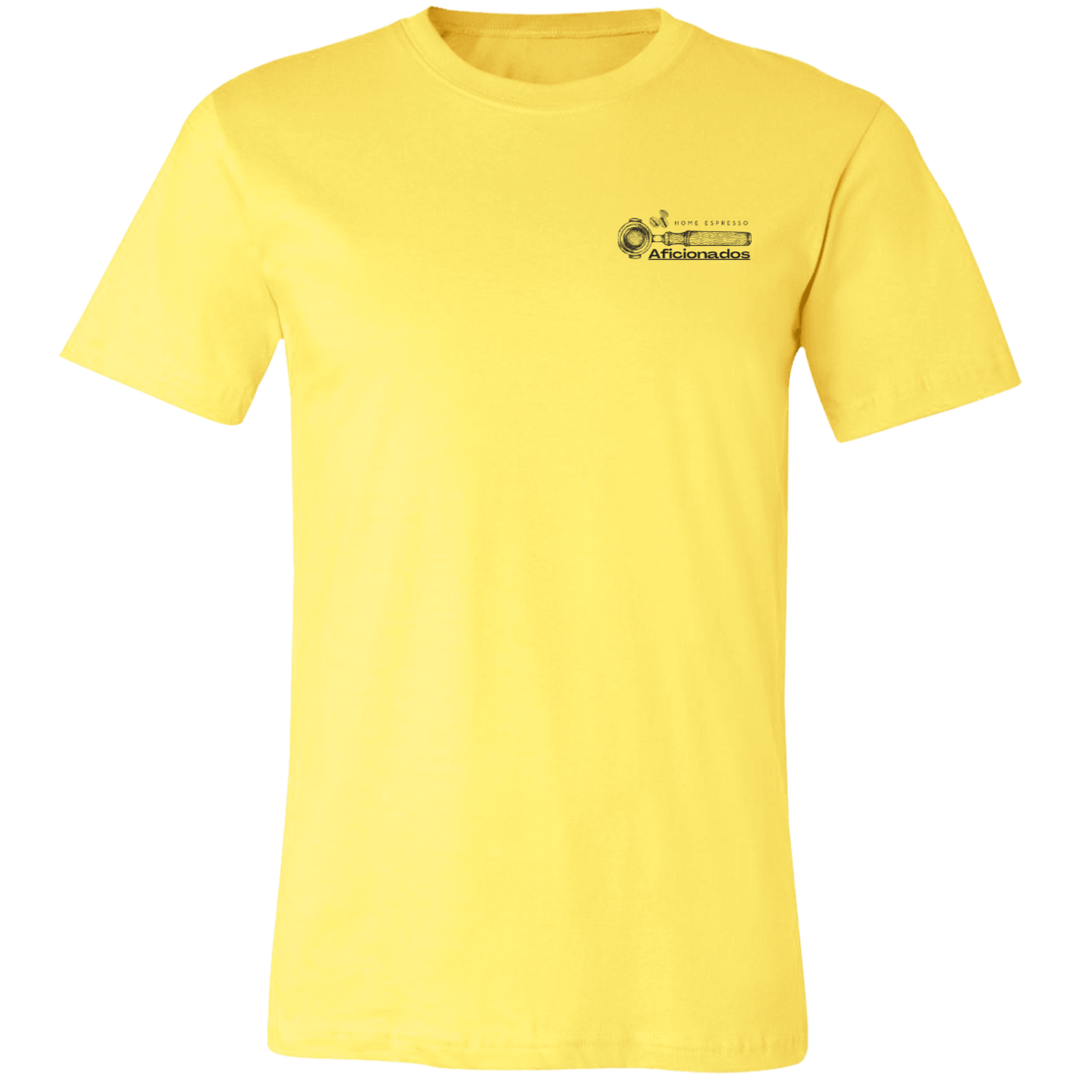 ID#a1m ** HOME ESPRESSO AFICIANADO T-SHIRT
