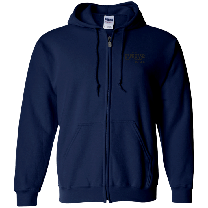 Espresso Outlet and Turin Gallatin - G186 Gildan Zip Up Hooded Sweatshirt
