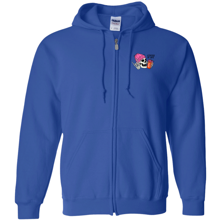 ID#M2M ** LIFE FULL ZIP HOODIE