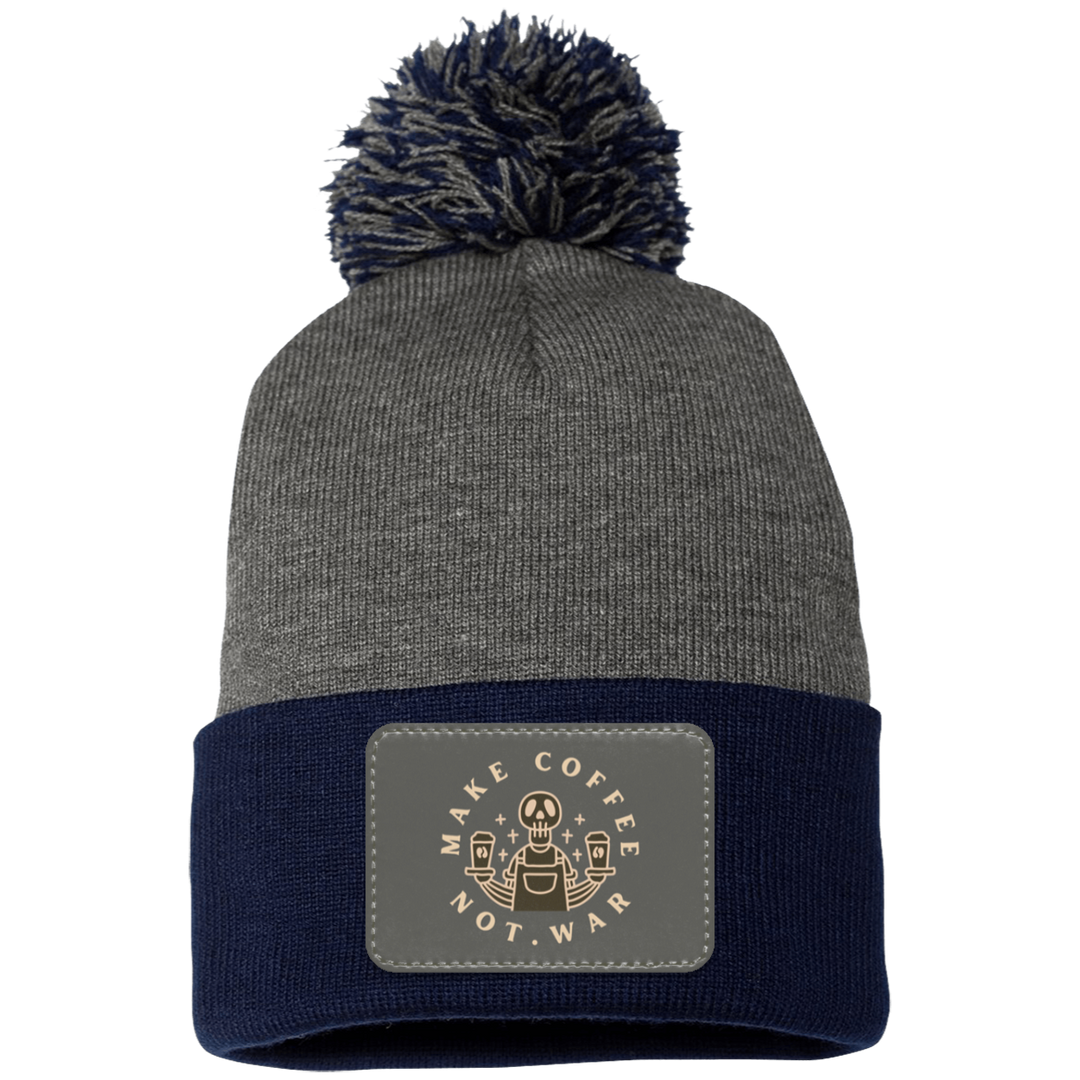 ID#B4 ** MAKE COFFEE KNIT CAP