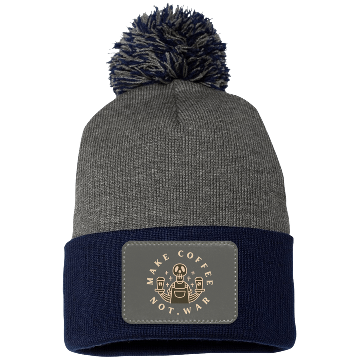 ID#B4 ** MAKE COFFEE KNIT CAP