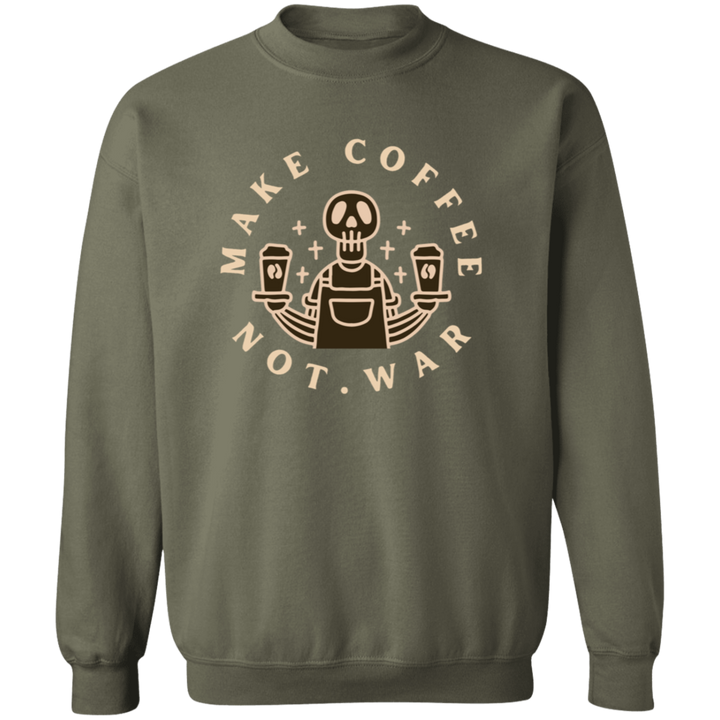 ID#B3M ** MAKE COFFEE SWEATSHIRT
