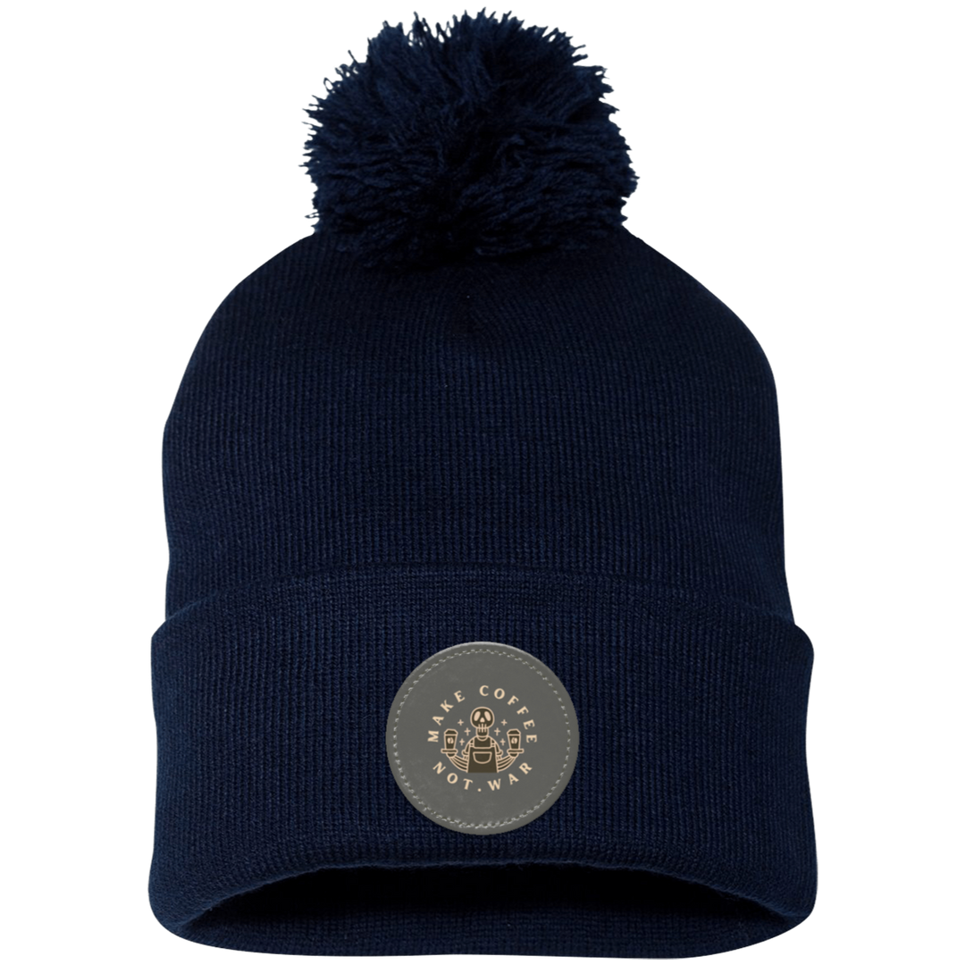 ID#B4 ** MAKE COFFEE KNIT CAP