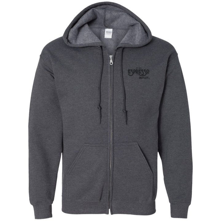 Espresso Outlet and Turin Gallatin - G186 Gildan Zip Up Hooded Sweatshirt