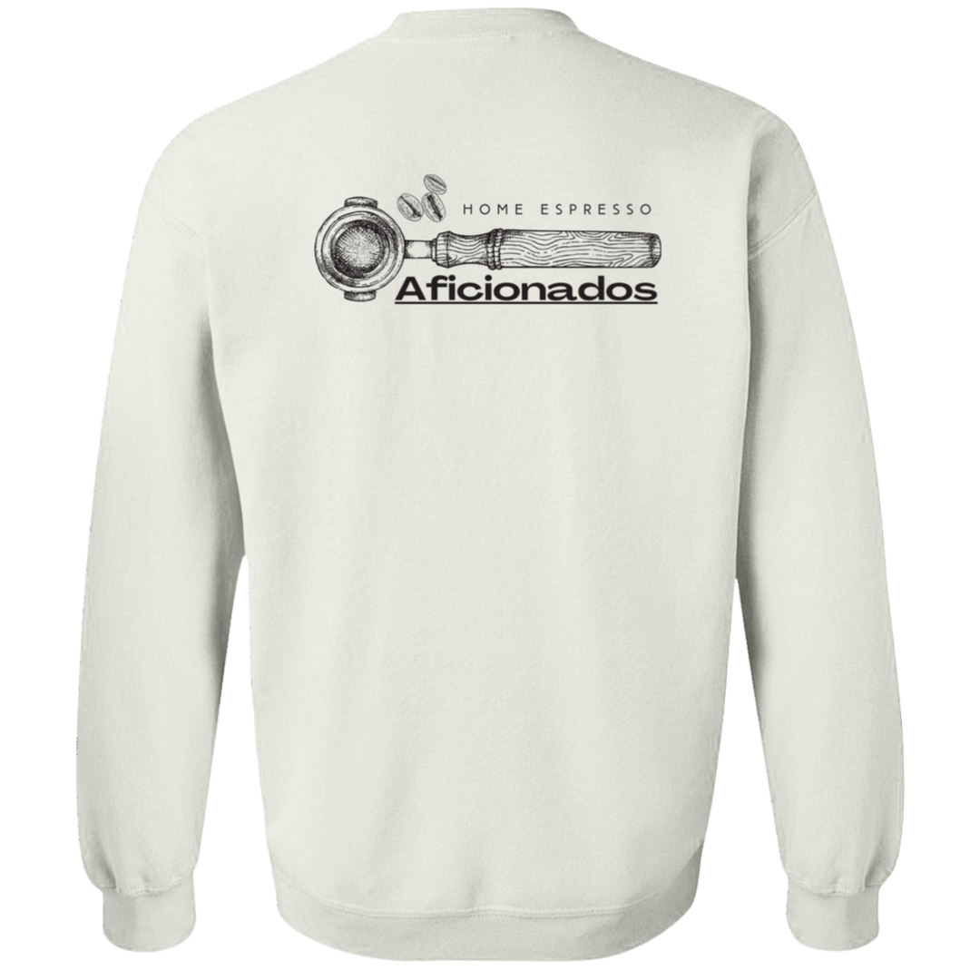 ID#A3M ** HOME ESPRESSO AFICIONADOS SWEATSHIRT