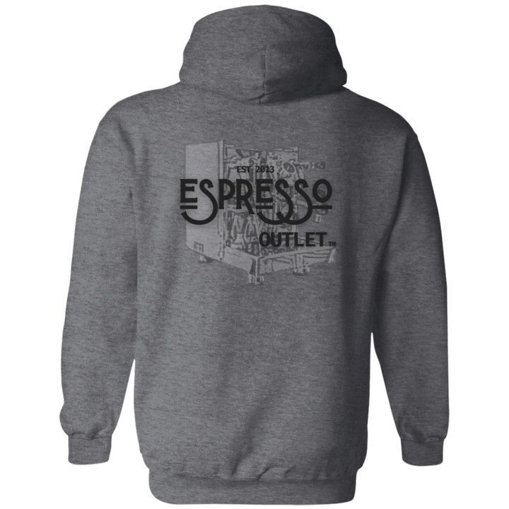 Espresso Outlet and Turin Gallatin - G186 Gildan Zip Up Hooded Sweatshirt