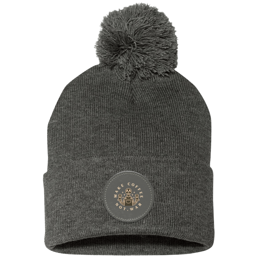 ID#B4 ** MAKE COFFEE KNIT CAP