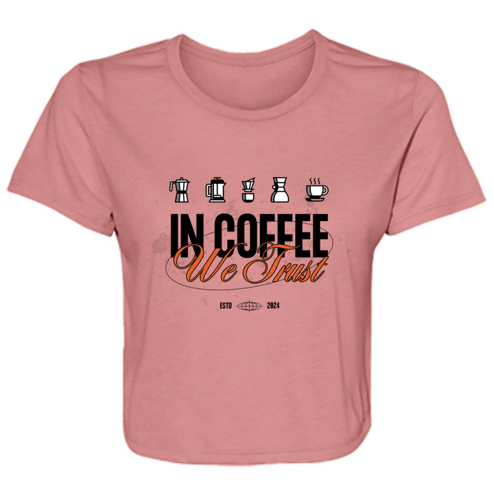 ID#E1W ** TRUST WOMENS CROPPED T-SHIRT