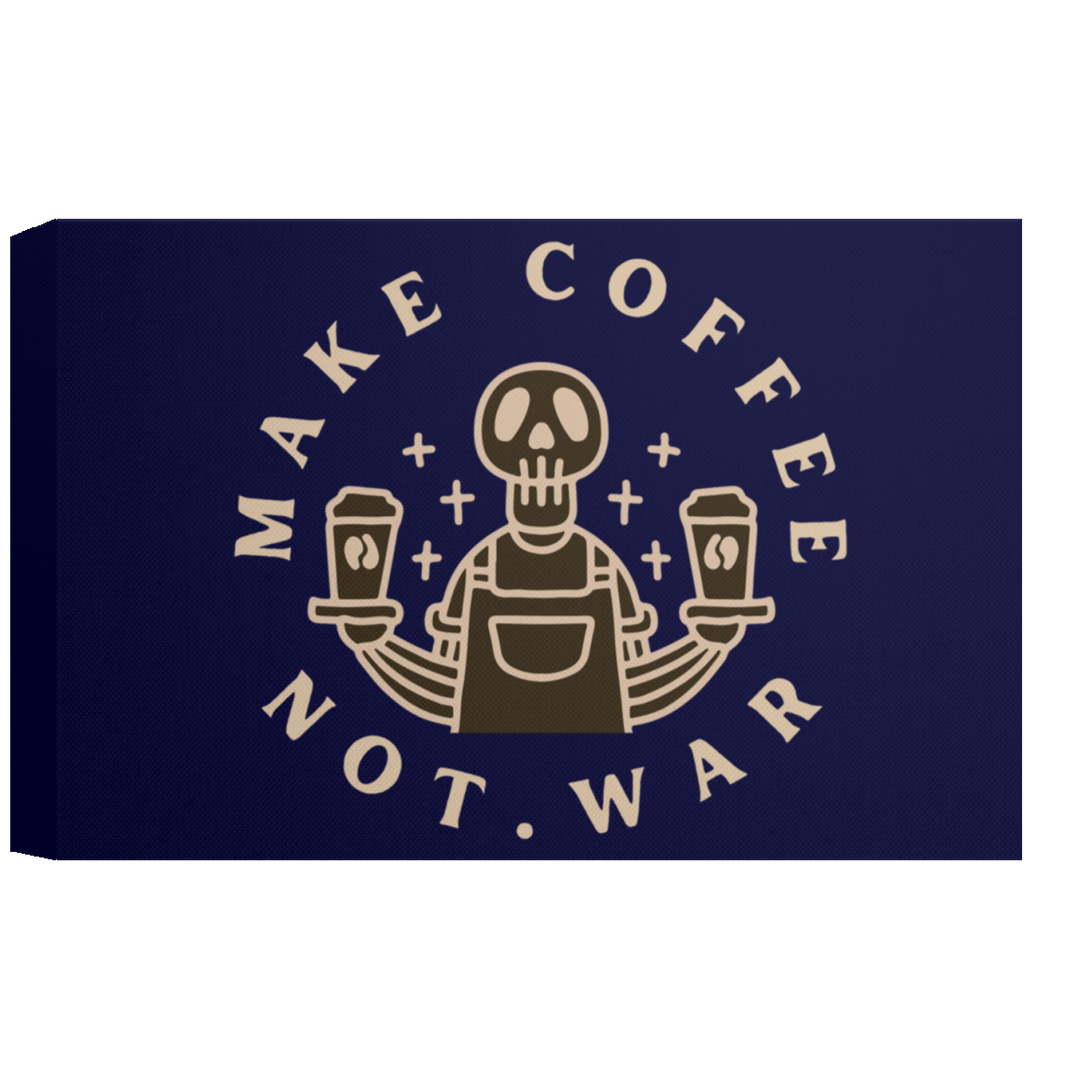 ID#B5 ** MAKE COFFEE CANVAS