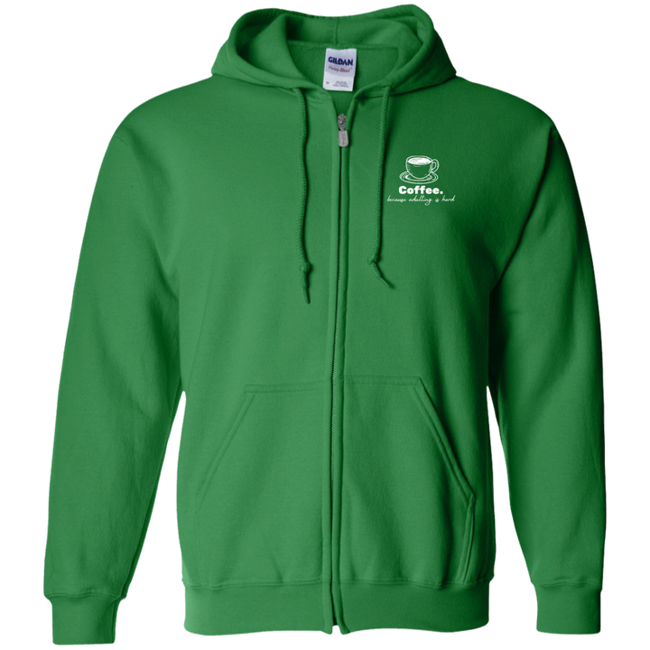ID#N2M ** ADULTING FULL ZIP HOODIE