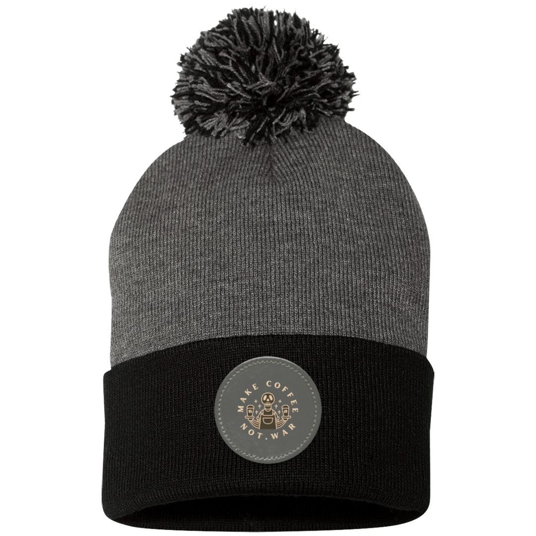 ID#B4 ** MAKE COFFEE KNIT CAP