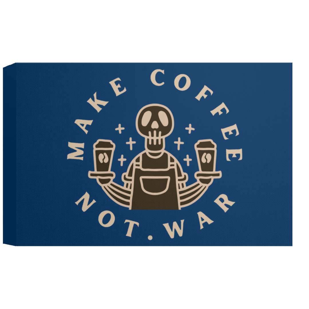 ID#B5 ** MAKE COFFEE CANVAS