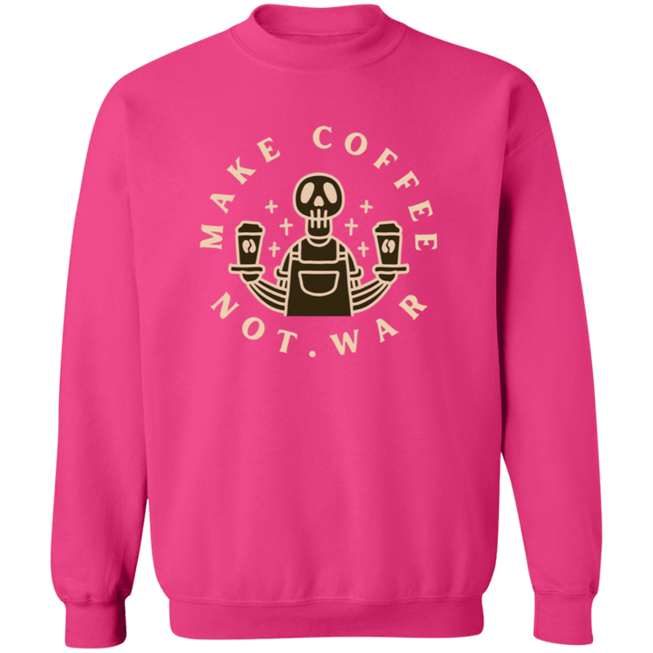 ID#B3M ** MAKE COFFEE SWEATSHIRT