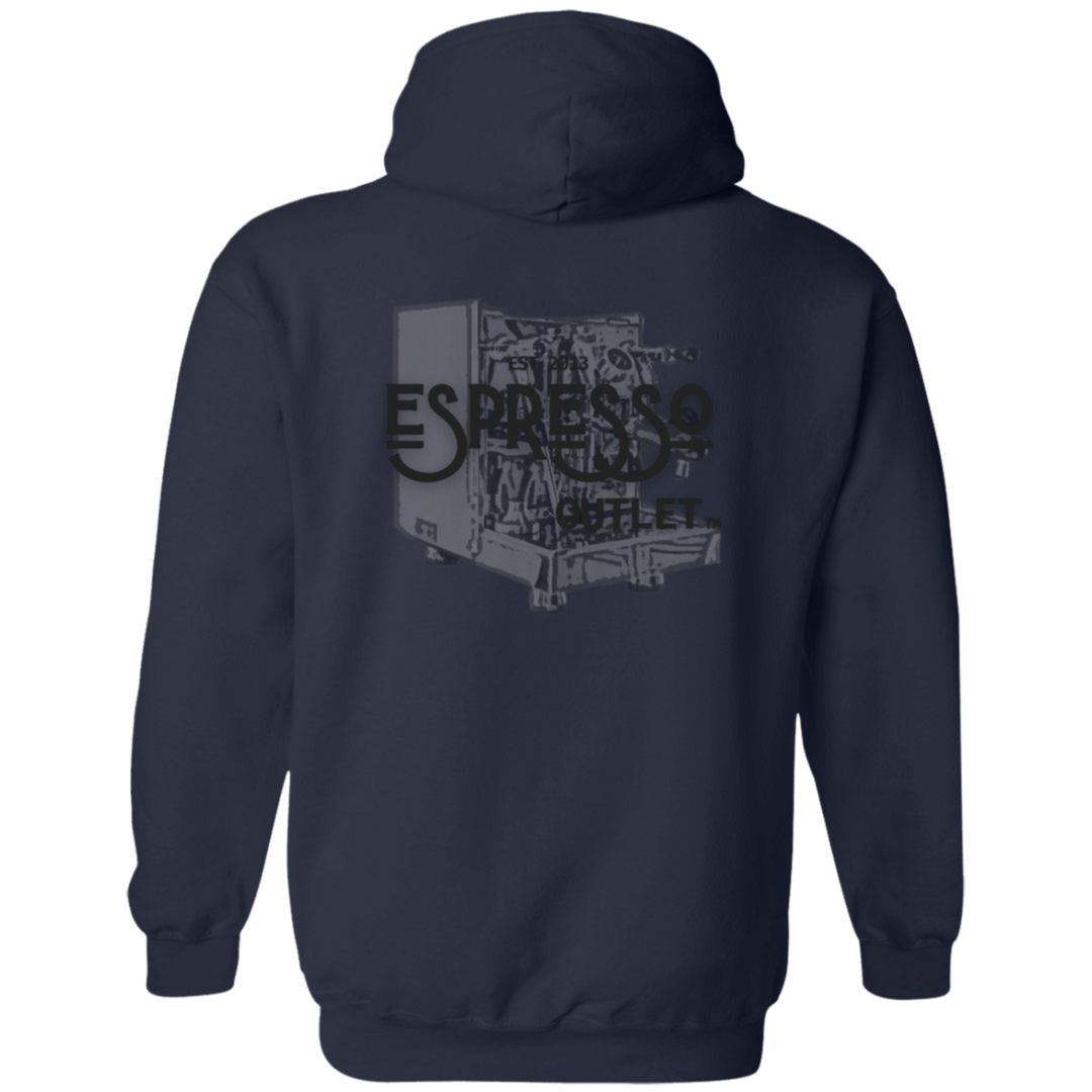 Espresso Outlet and Turin Gallatin - G186 Gildan Zip Up Hooded Sweatshirt
