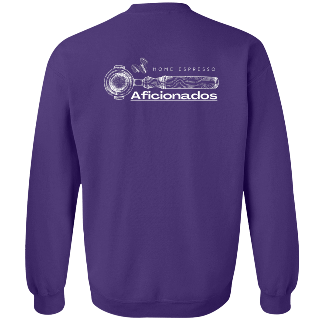ID#A3M ** HOME ESPRESSO AFICIONADOS SWEATSHIRT