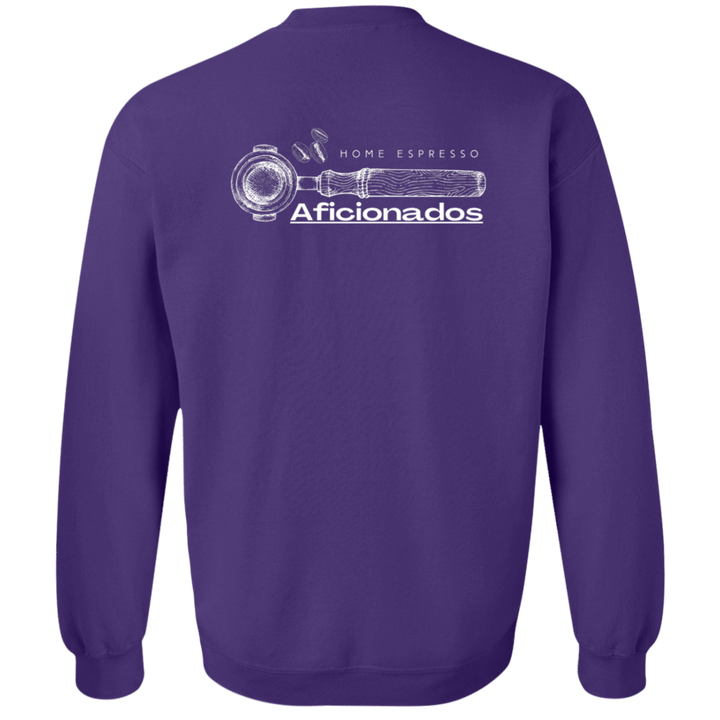 ID#A3M ** HOME ESPRESSO AFICIONADOS SWEATSHIRT