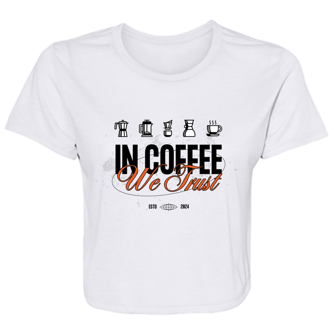 ID#E1W ** TRUST WOMENS CROPPED T-SHIRT