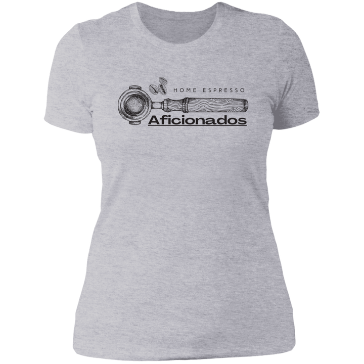ID#A1W ** LADIES HOME ESPRESSO AFICIONADOS T-SHIRT
