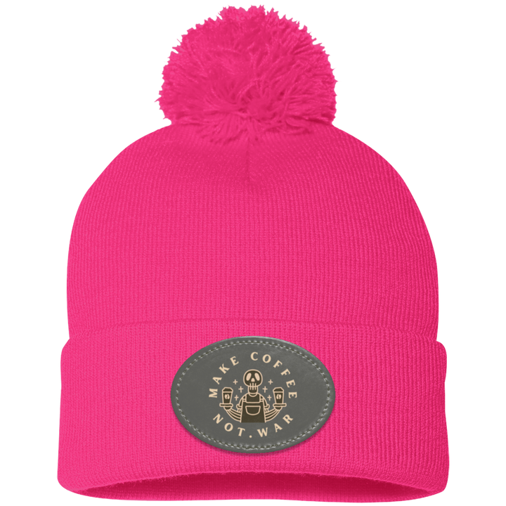 ID#B4 ** MAKE COFFEE KNIT CAP