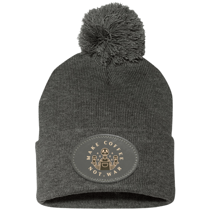 ID#B4 ** MAKE COFFEE KNIT CAP