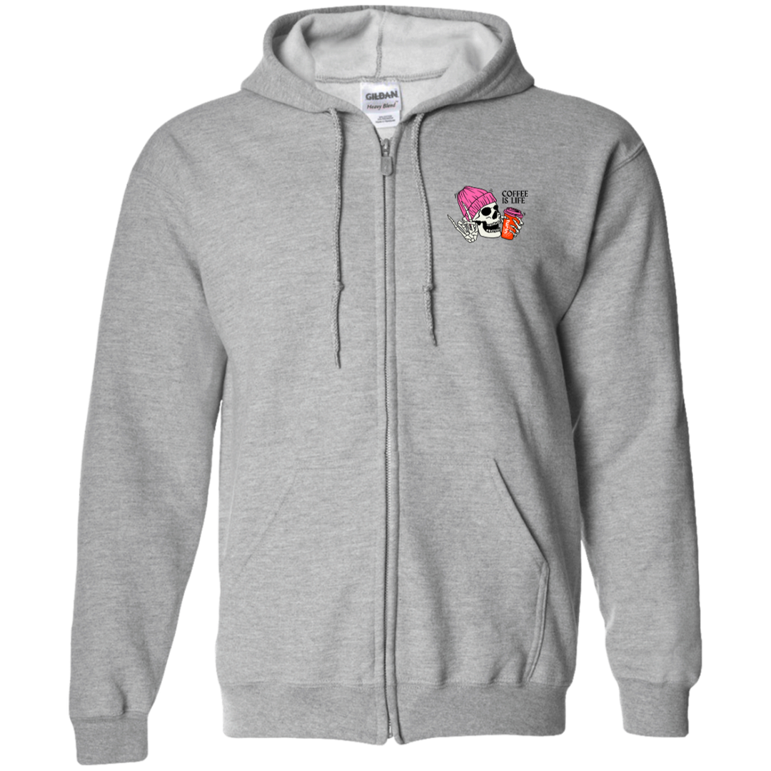 ID#M2M ** LIFE FULL ZIP HOODIE
