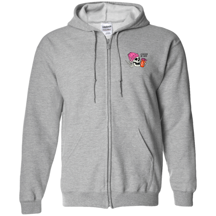 ID#M2M ** LIFE FULL ZIP HOODIE