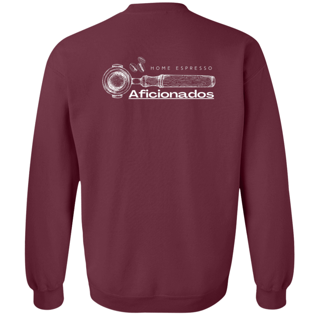 ID#A3M ** HOME ESPRESSO AFICIONADOS SWEATSHIRT