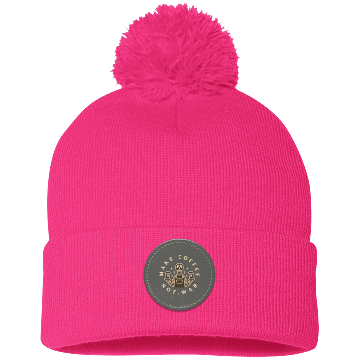 ID#B4 ** MAKE COFFEE KNIT CAP