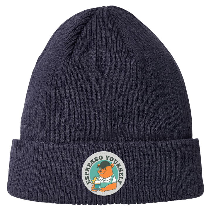 ID#L4M ** ESPRESSO YOURSELF BEANIE