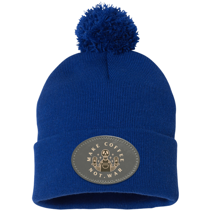 ID#B4 ** MAKE COFFEE KNIT CAP