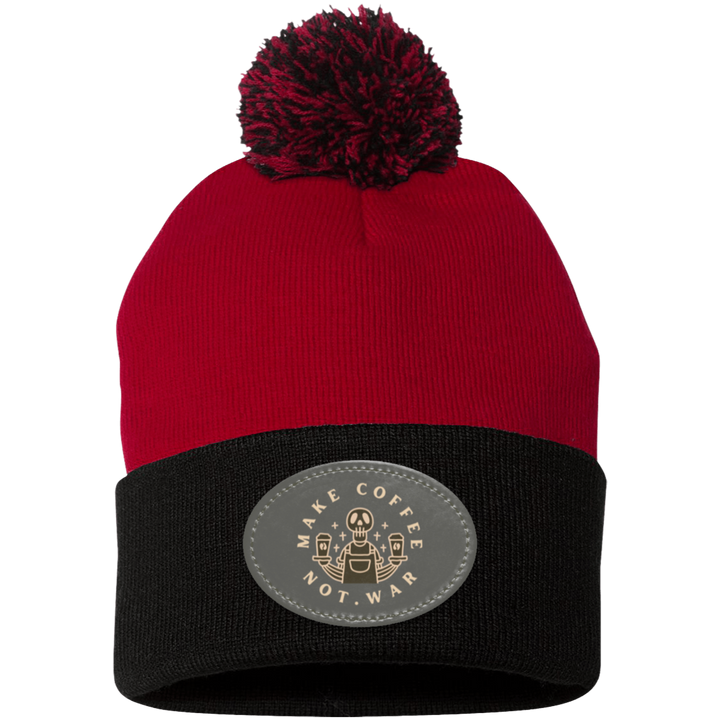 ID#B4 ** MAKE COFFEE KNIT CAP