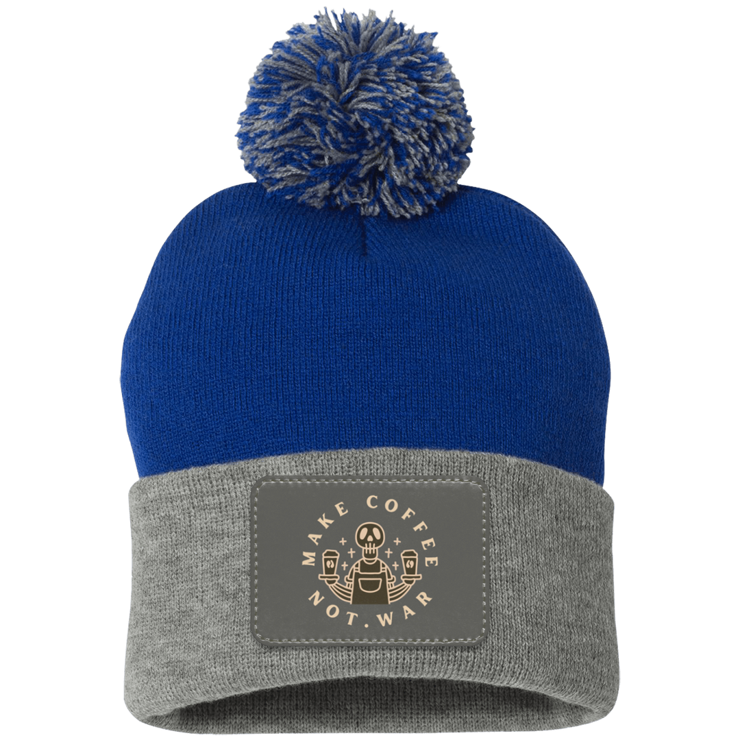 ID#B4 ** MAKE COFFEE KNIT CAP