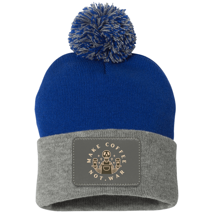ID#B4 ** MAKE COFFEE KNIT CAP
