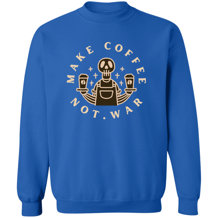ID#B3M ** MAKE COFFEE SWEATSHIRT