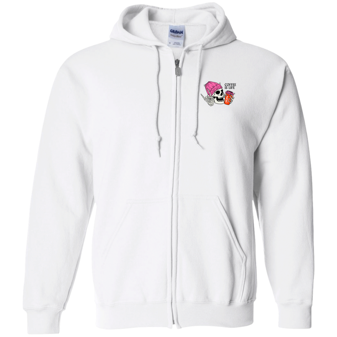 ID#M2M ** LIFE FULL ZIP HOODIE