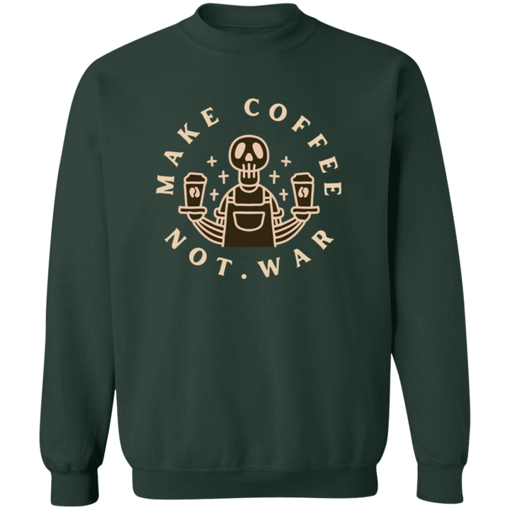 ID#B3M ** MAKE COFFEE SWEATSHIRT