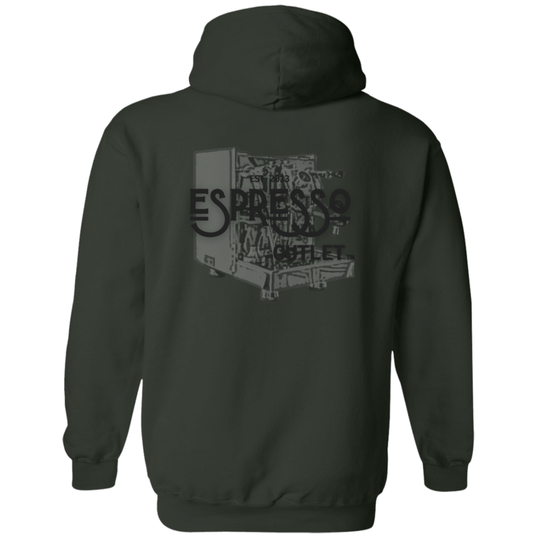 Espresso Outlet and Turin Gallatin - G186 Gildan Zip Up Hooded Sweatshirt
